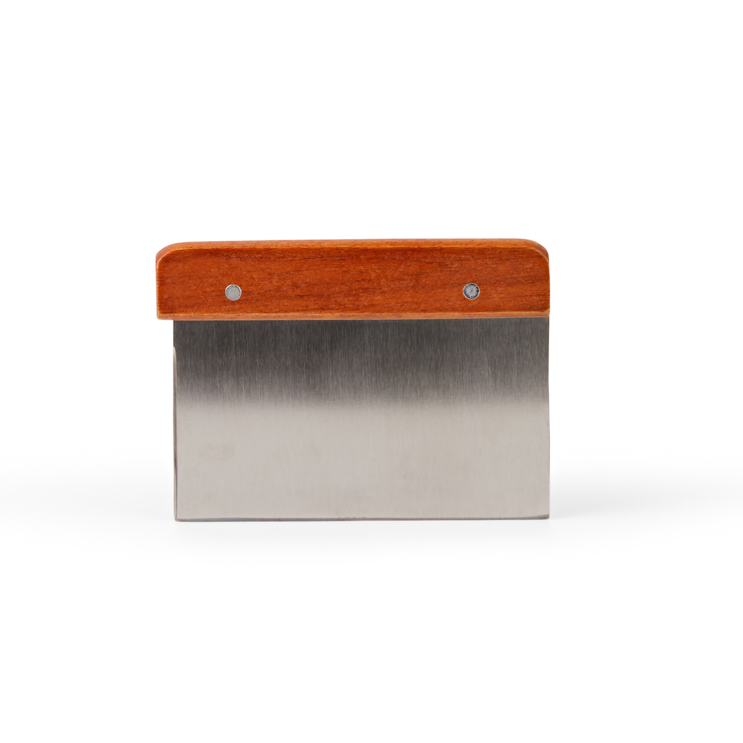 Stainless Steel Bench Scraper with Wooden Handle