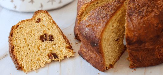 Sourdough panettone homemade