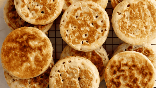How to make Sourdough crumpets