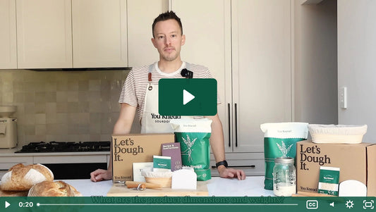Where to Find Product Dimensions & Weights for You Knead Sourdough Products