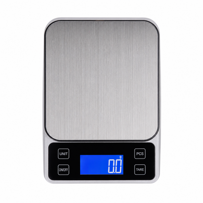 Digital kitchen scales for weighing sourdough ingredients