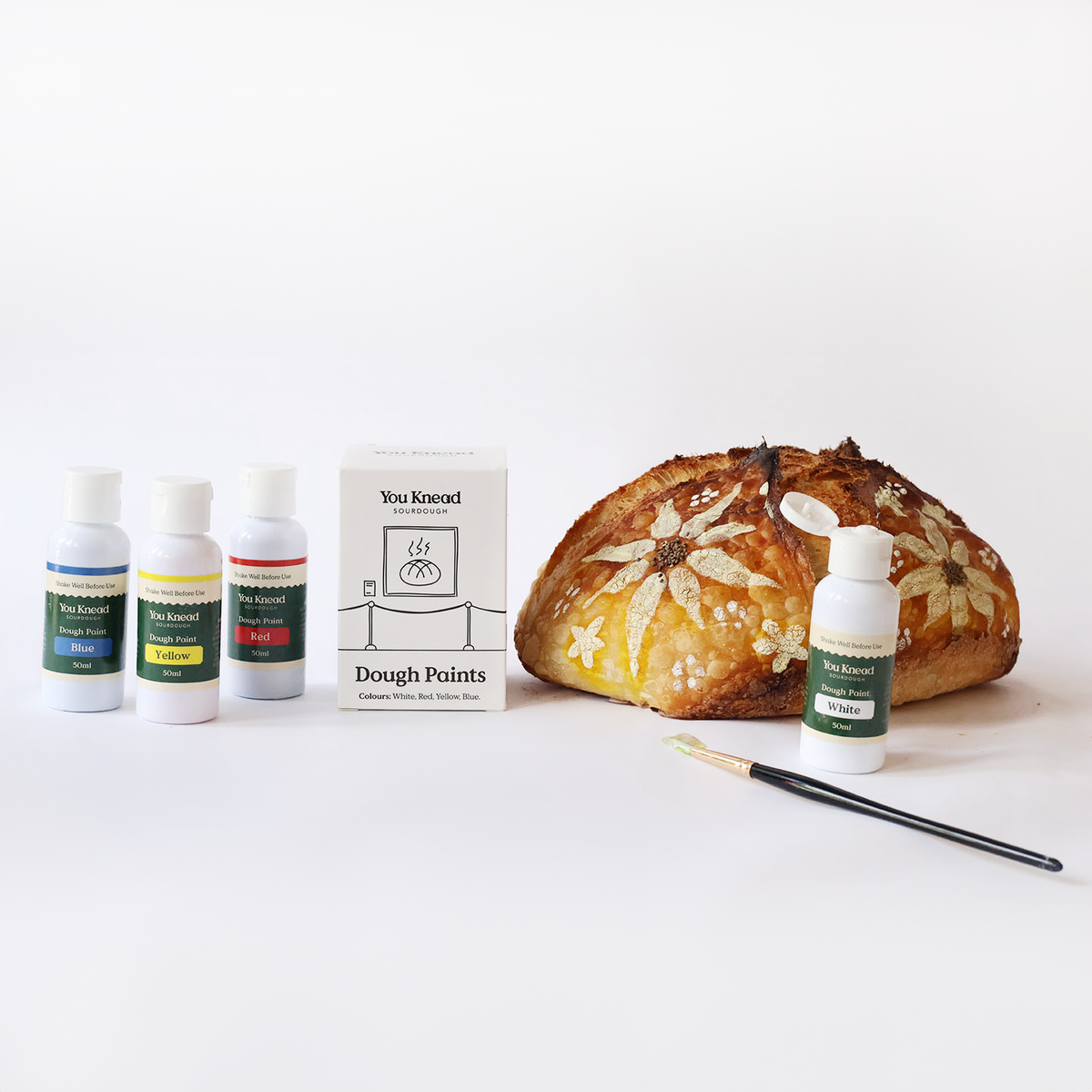 Dough Paints (Gel Food Colouring Paints) – You Knead Sourdough