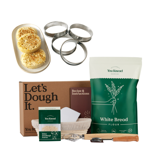 Sourdough Starter Kit & Free Crumpet Rings
