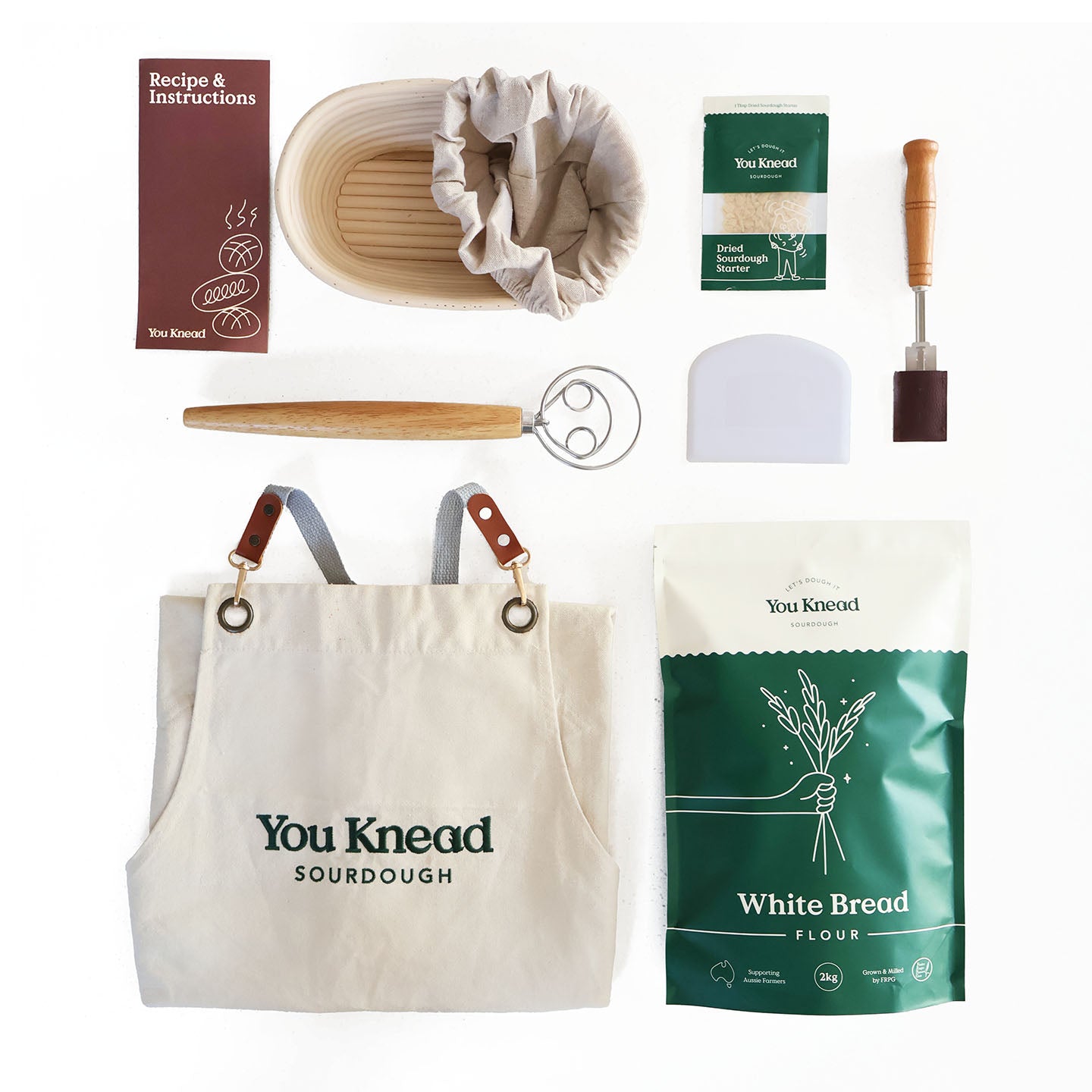 Sourdough Starter Kit With Free Apron