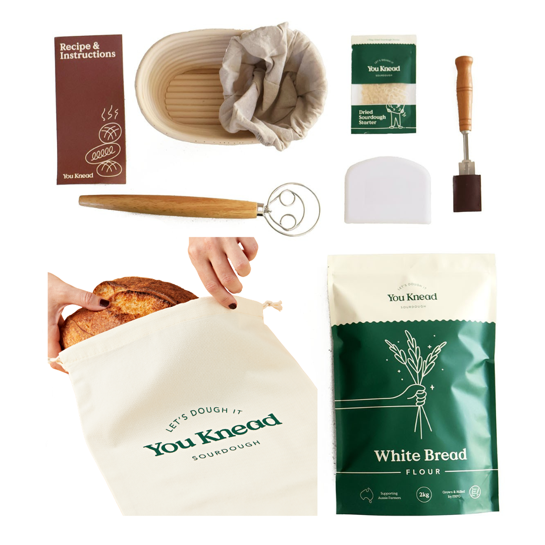 Sourdough Starter Kit & Free Bread Bag