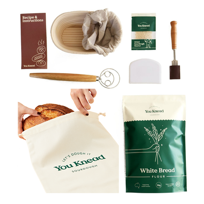 Sourdough Starter Kit & Free Bread Bag