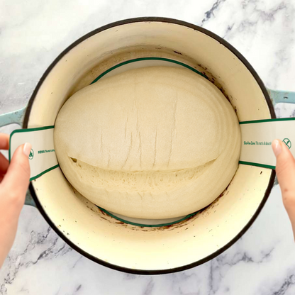Silicone bread mat for sourdough dutch oven