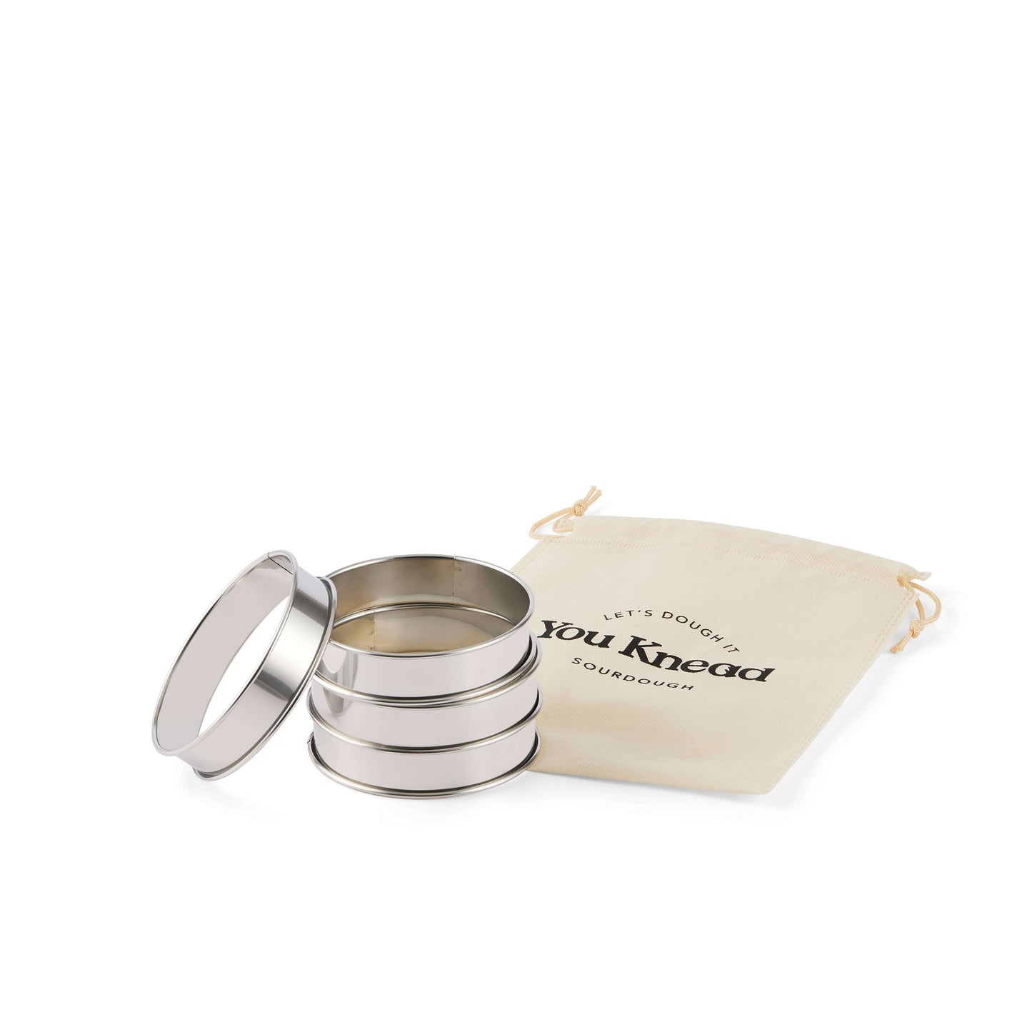 Stainless Steel Crumpet Rings (Set of 4)