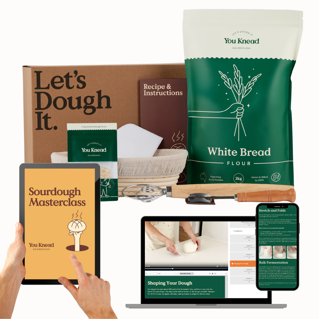 Sourdough Starter Kit & Masterclass Bundle
